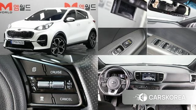 Kia Sportage The Bold 2020 Белый из Кореи