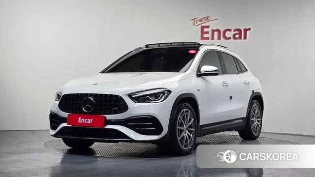 Mercedes-Benz GLA - Class H247 2022 Белый из Кореи