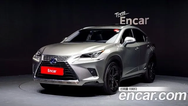 Lexus NX300h 2018 Серебристо-серый из Кореи