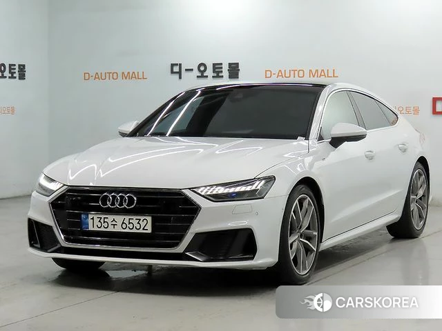 Audi A7 (4K) 2020 Белый из Кореи
