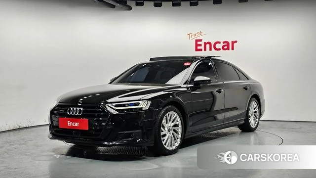 Audi A8 (D5) 2021 Черный из Кореи