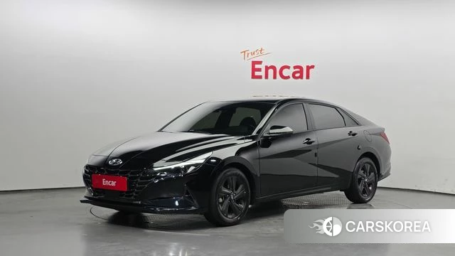 Hyundai Avante (CN7) 2022 Черный из Кореи