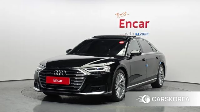Audi A8 (D5) 2021 Черный из Кореи