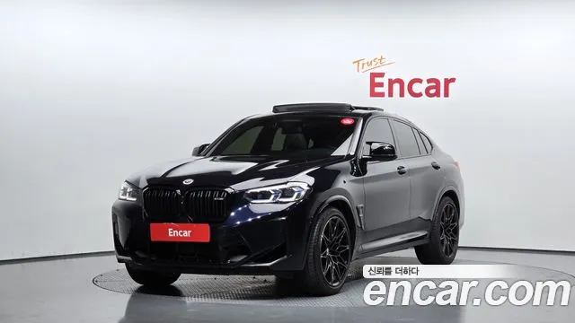 BMW X4M (G02) 2022 Черный из Кореи