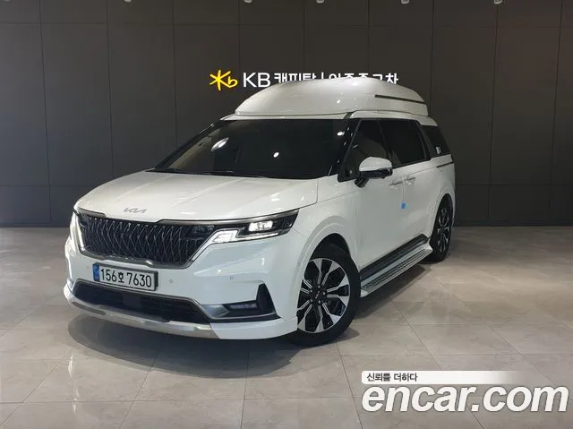 Kia Carnival 4th generation 2022 Белый из Кореи