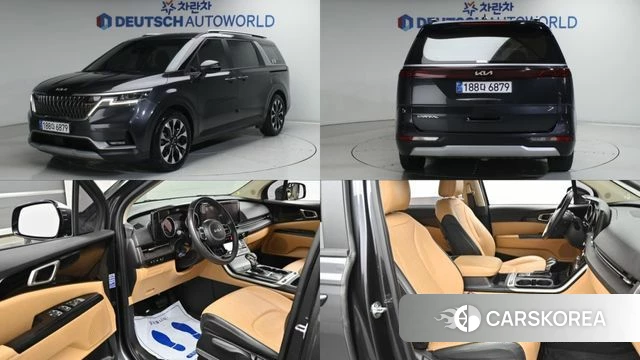 Kia Carnival 4th generation 2022 Серый из Кореи