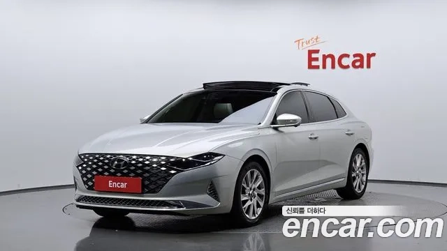 Hyundai The New Grandeur IG Hybrid 2020 Серебристо-серый из Кореи