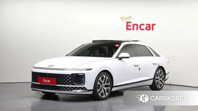 Hyundai Grandeur (GN7) 2023 Белый из Кореи