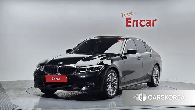 BMW 3 Series (G20) 2021 Черный из Кореи