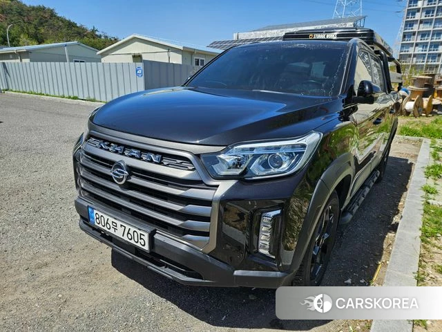 Ssangyong The New Rexton Sports Cannes 2021 Черный из Кореи