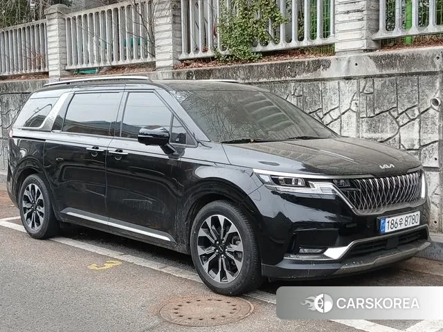 Kia Carnival 4th generation 2022 Черный из Кореи