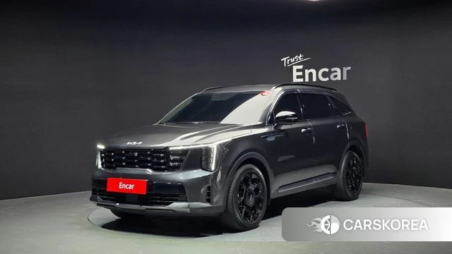 Kia The New Sorento 4th Generation 2023 Серый из Кореи