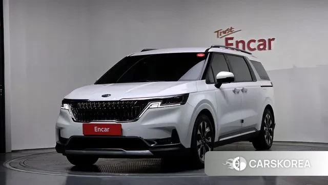 Kia Carnival 4th generation 2020 Белый из Кореи