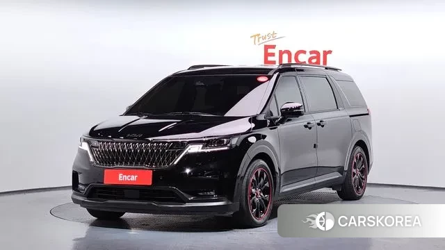 Kia Carnival 4th generation 2023 Черный из Кореи
