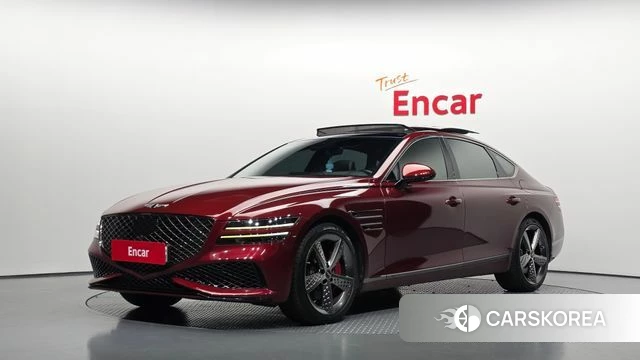 Genesis G80 (RG3) 2022 Красный из Кореи