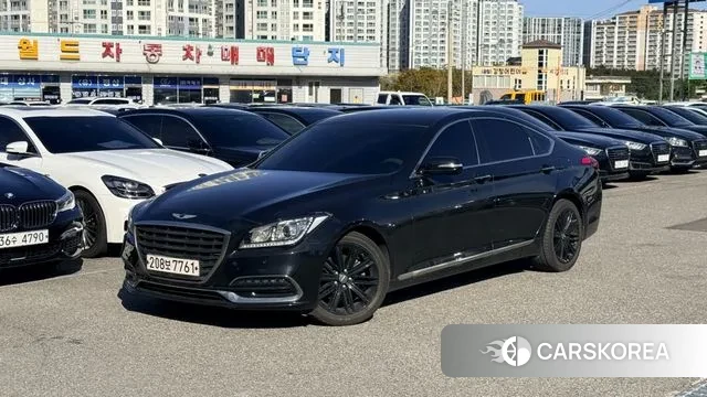 Genesis G80 2018 Черный из Кореи