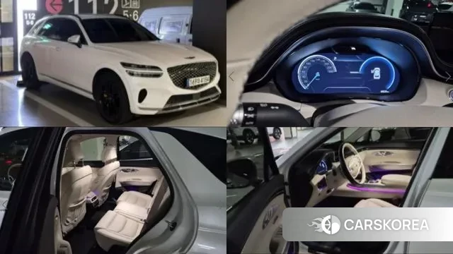 Genesis GV70 2021 Белый из Кореи