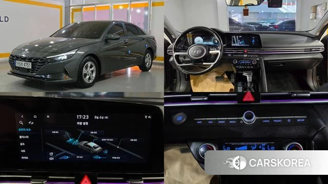 Hyundai Avante (CN7) 2020 Серый из Кореи