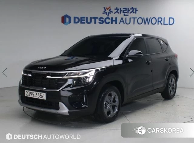 Kia The New Seltos 2024 Черный из Кореи