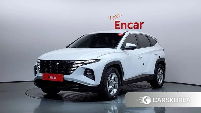 Hyundai Tucson (NX4) 2021 Белый из Кореи