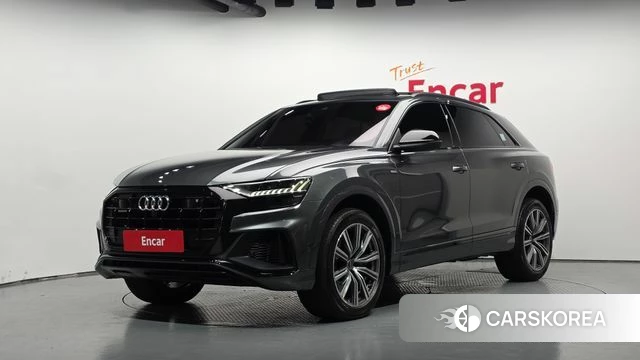 Audi Q8 (4M) 2021 Серый из Кореи