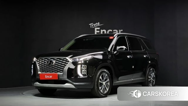 Hyundai Palisade 2021 Черный из Кореи