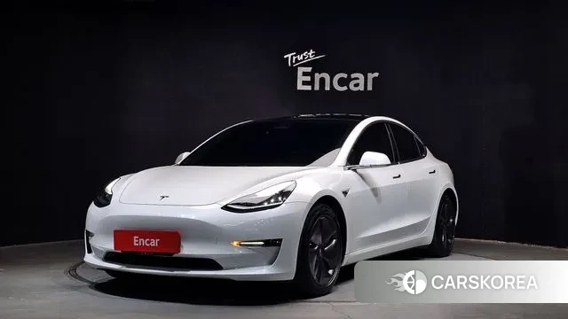 Tesla Model 3 2020 Белый из Кореи