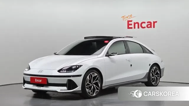 Hyundai Ionic 6 2022 Белый из Кореи