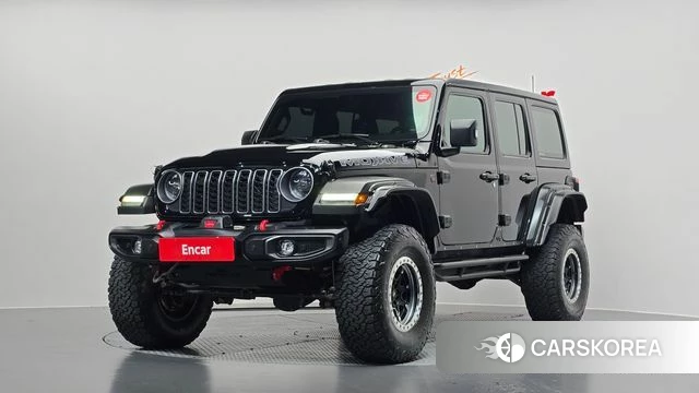 Jeep Wrangler (JL) 2023 Черный из Кореи
