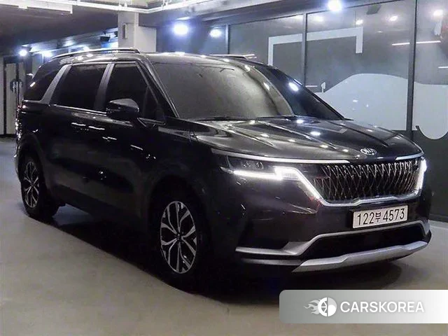 Kia Carnival 4th generation 2020 Серый из Кореи