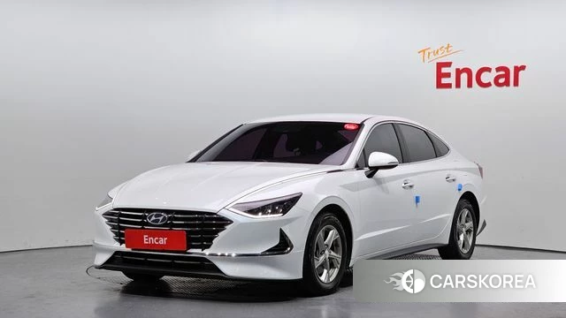 Hyundai Sonata (DN8) 2019 Белый из Кореи