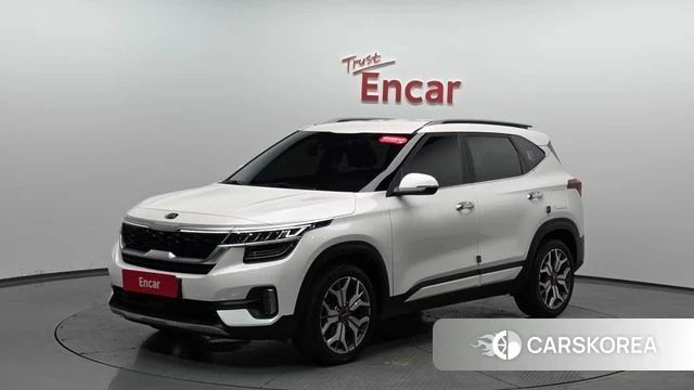 Kia Seltos 2021 Белый из Кореи