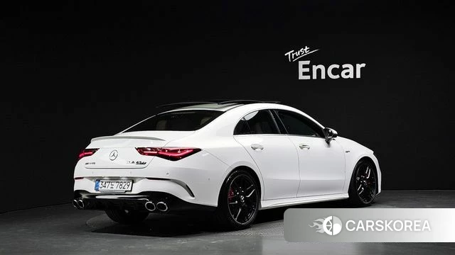 Mercedes-Benz CLA-Class C118 2025 Белый из Кореи