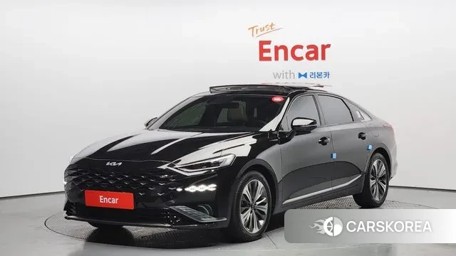 Kia K8 Hybrid 2022 Черный из Кореи