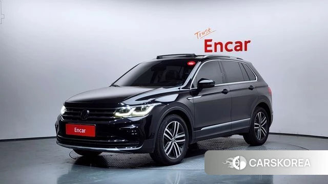 Volkswagen Tiguan second Generation 2024 Черный из Кореи