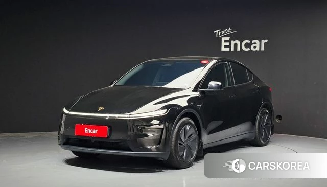Tesla Model Y 2025 Черный из Кореи