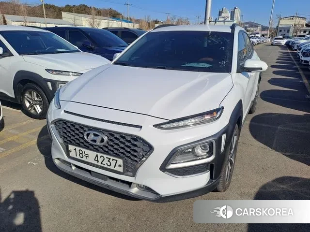Hyundai Kona 2019 Белый из Кореи