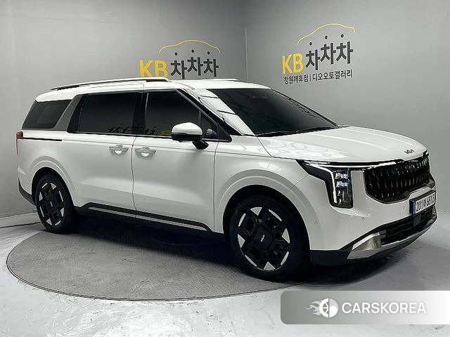 Kia The New Carnival 4th Generation 2024 Белый из Кореи