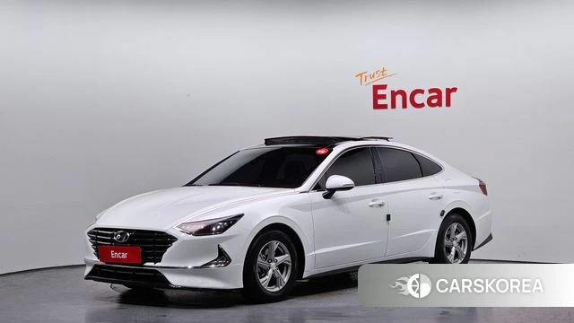 Hyundai Sonata (DN8) 2019 Белый из Кореи