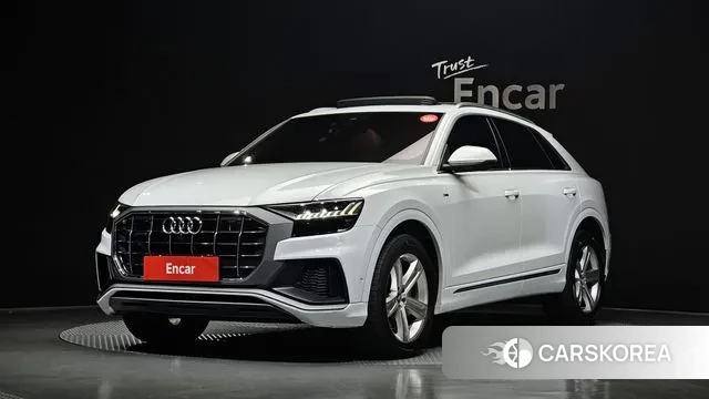 Audi Q8 (4M) 2021 Белый из Кореи
