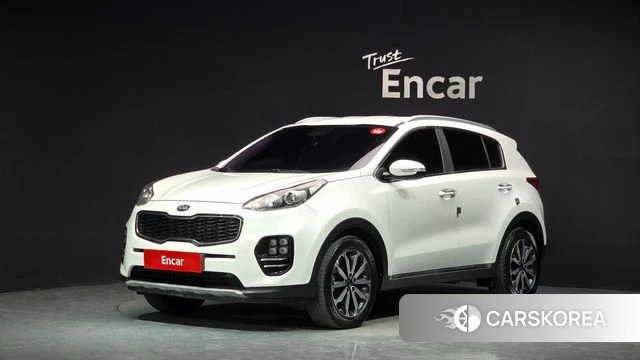 Kia Sportage 4th Generation 2018 Белый из Кореи