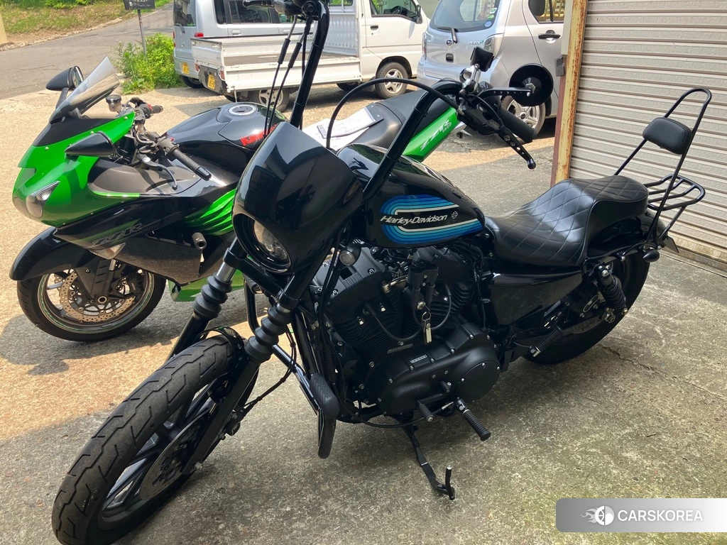 Проданный Harley-Davidson Sportster XL1200NS IRON 2018 из Японии, фото 2