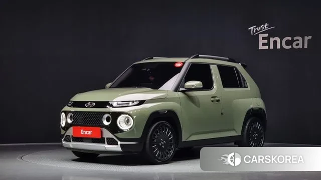 Hyundai Casper 2022 Темно-зеленый из Кореи