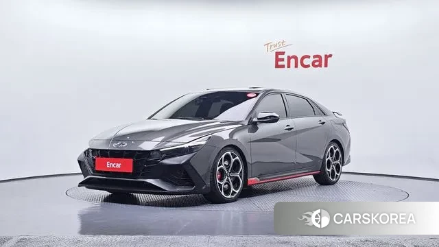 Hyundai Avante (CN7) 2022 Серый из Кореи