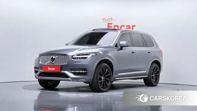 Volvo XC90 second Generation 2018 Серый из Кореи