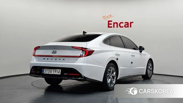 Hyundai Sonata (DN8) 2022 Белый из Кореи