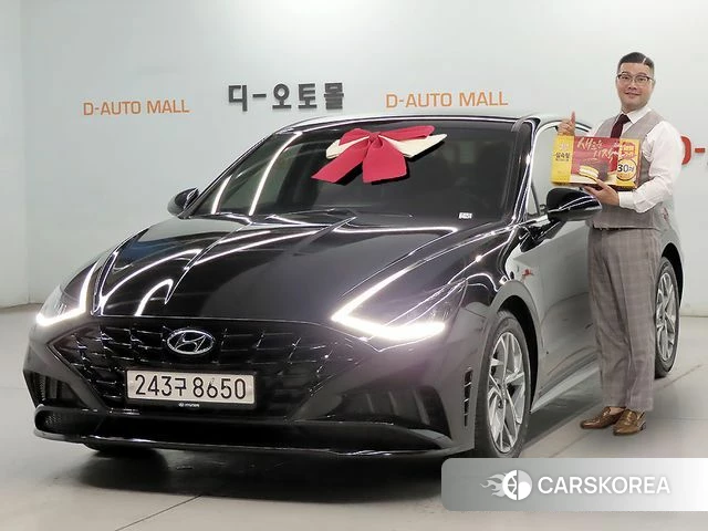 Hyundai Sonata (DN8) 2020 Черный из Кореи