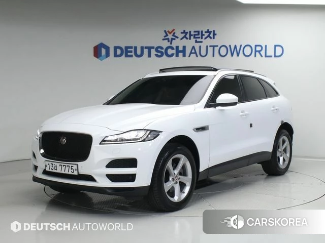 Jaguar F-PACE 2019 Белый из Кореи