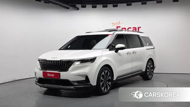 Kia Carnival 4th generation 2021 Белый из Кореи