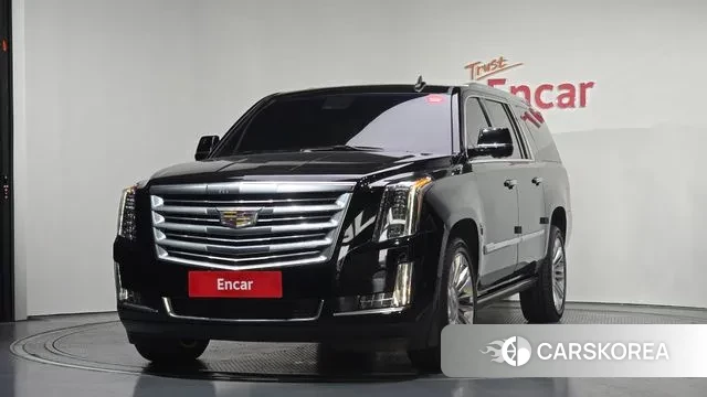 Cadillac Escalade 2019 Черный из Кореи